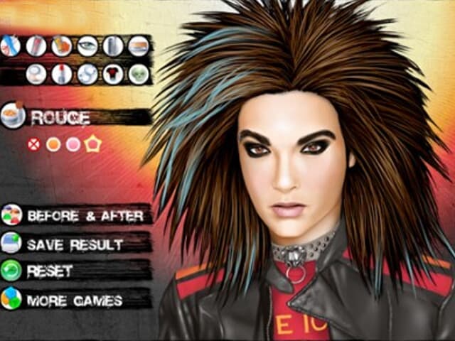 tokio hotel makeover flash games player